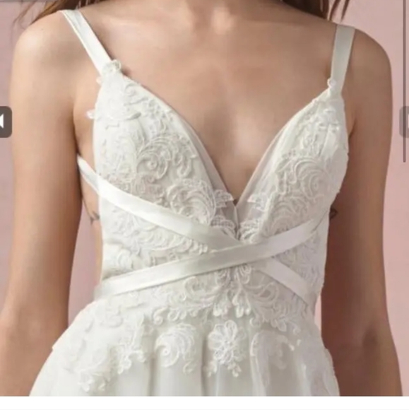 BHLDN Watters Nora Wedding Dress - NWT RARE! #52641 Willowby Size Small 2 - Picture 2 of 5